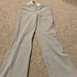 Gray boot leg work pant